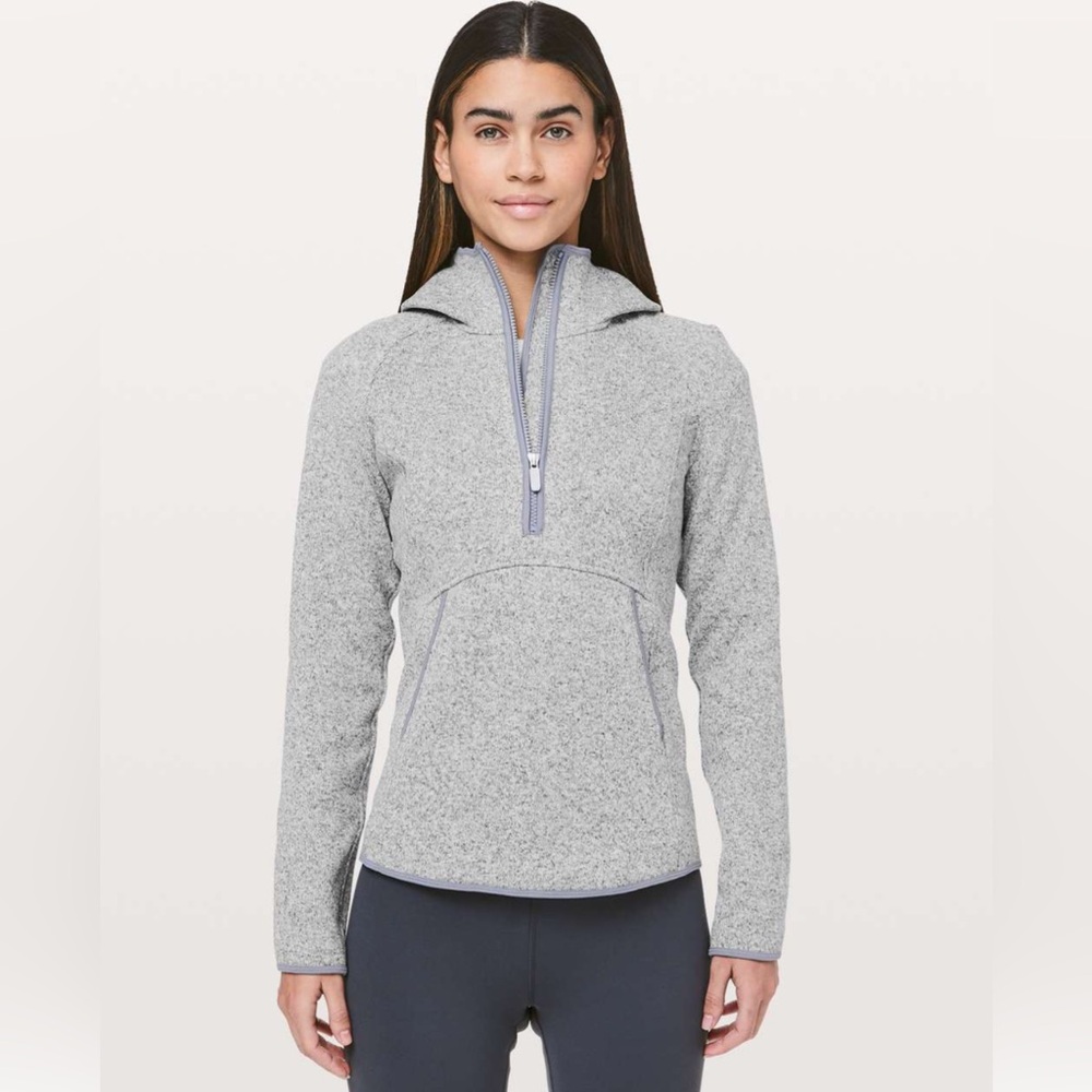 Lululemon Fleece & Thank You Pullover 1/2 Zip up